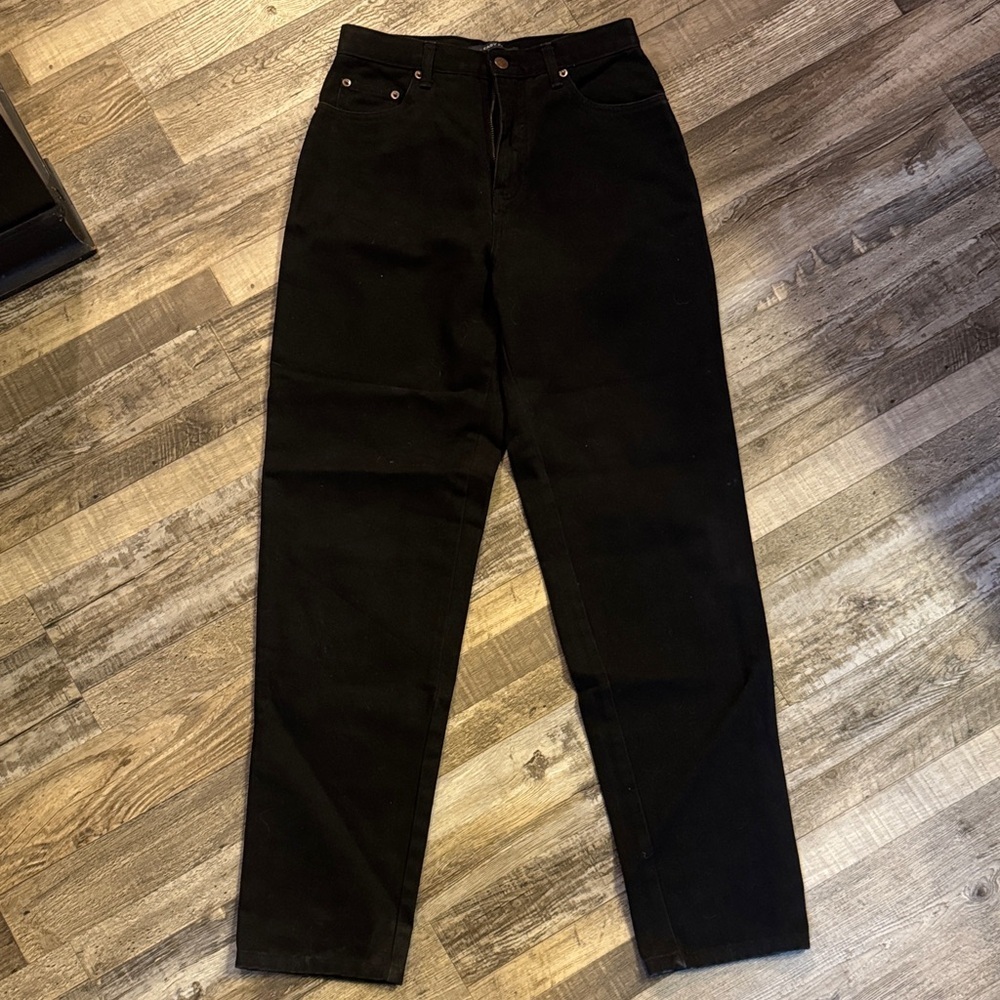 Bill Blass Elegant Black High Rise Women's Jeans / DG2